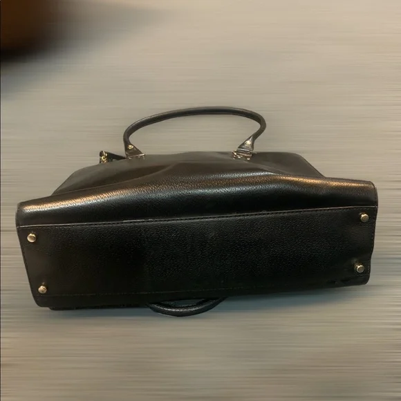 Kate Spade Black Leather Tote - Picture 5 of 6